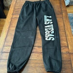 Women’s black fsweatpants, joggers size M